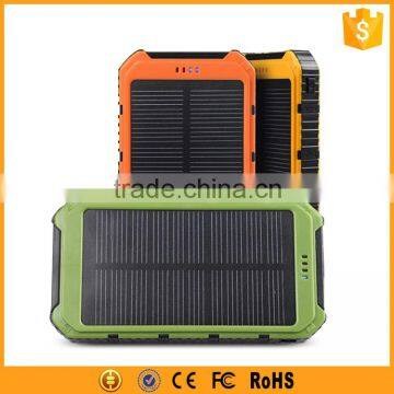 Outdoor 8000mAh Solar Power Bank Charger