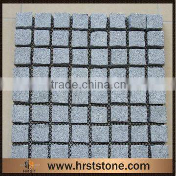 Dark grey granite paver stone for outdoor
