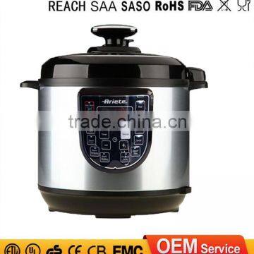 220V Industrial 6L Aluminum Pot Electric Pressure Rice Cooker Thermal Fuse