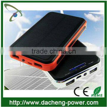 New! solar power universal mobile phone charger 10000mAH with waterproof function