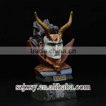 resin monster bust small demon bust decoration