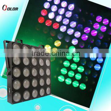 professional blacklight 25x10w high brightness LED matrix beam stage lighting fixture