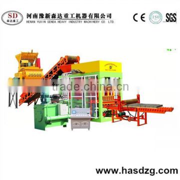 hot sale in africa from China QT4-15 concrete brick making machine