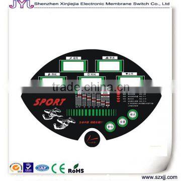 car devices membrane stickers/membrane control panel