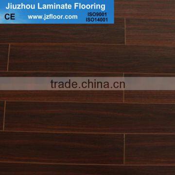 Dark Color Water Proof 8mm V-groove With Paint Laminate Flooring