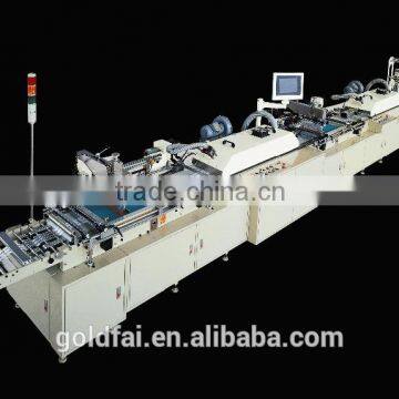 2 Colors Double Side Roll to Roll Screen Printing Machine