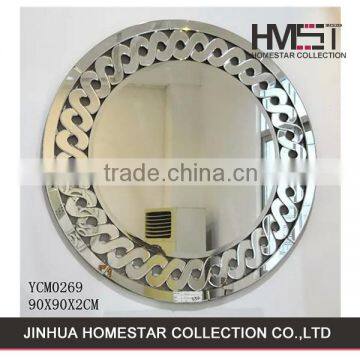 Workable price hot sale attractive style round wall mirror