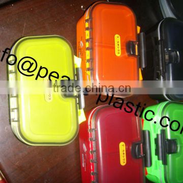 Hot sale manufacturer sale clear plastic double layers fishing tackle box