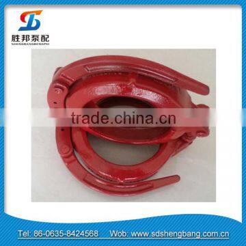 Concrete Pump Pipe Clamp Rubber Lined Pipe Clamp photo-3