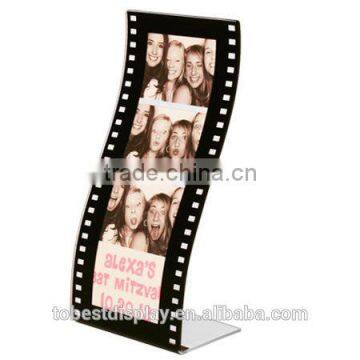 Excellent craft clear L shaped acrylic 2 x 6 photo booth strip frames manufacturer