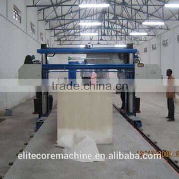 2016 EloteCore Sponge Long Sheets Cutter/Horizontal Automatic Foam Long Sheets Cutting Machine photo-2