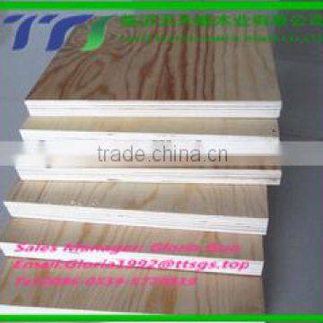 Factory price good quality commercial melamine plywood from linyi