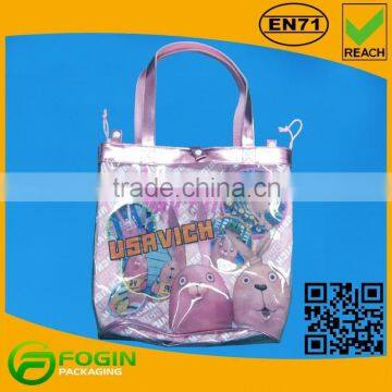 pvc newly design bag for shopping