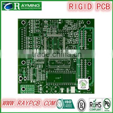 Printed Circuit Board_Red Mask Multilayer PCB with Gold Finger