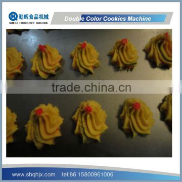 automatic double color cookies forming machine