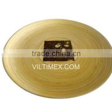 Best Selling Eco-frendly Bamboo and Coconut Dishes/plates, Natural Color, Hight Quanlity