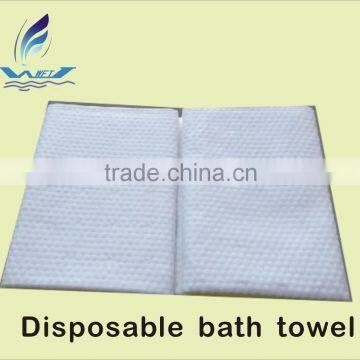 disposable baby bath towel with embossing