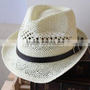 Cheap Reliable Quality new style paper braid straw fedora hat