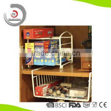 Ingenious Storage Basket Under Shelf Basket Wardrobe Basket HC-WB6