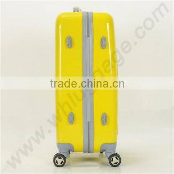 ABS+PC Material Bright Yellow Trip Luggage, PC Luggage photo-4