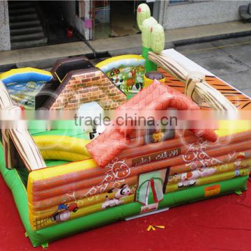 Customized kids outdoor obstacle course equipment