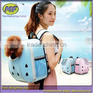 spring and summer hot sale cute portable pet backpack for girls