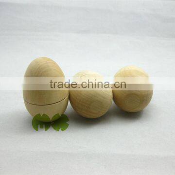 Japan Gifts Surprise Egg Capsule, New Woodem Egg Capsule, Safety Wooden Empty Egg Capsule photo-5