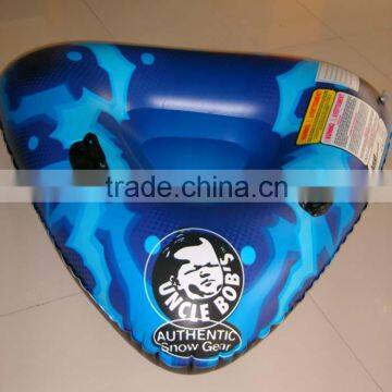 triangle shape snow sliding tube
