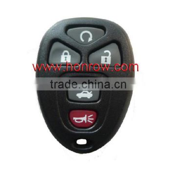 High quality GM key shell 4+1 buttons remote key shell, auto key case