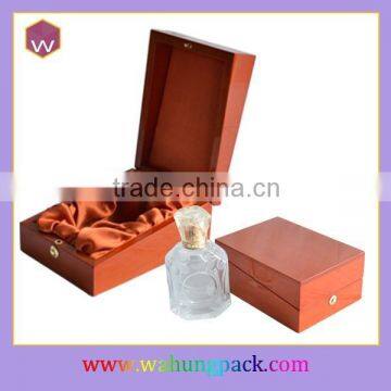 Small Size MDF Perfume Packing Box Wood Unfinished Packaging Case For Perfume On Sale