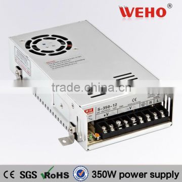 High quality china dc 220v 110v ac to dc 350w 48v power supply 48v 7.3a transformer