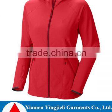 2015 Waterproof 5000mm Outdoor Softshell Womens Jacket for Sportswear