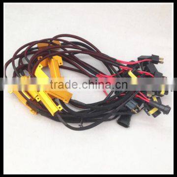 3156 LED resistor warning canceller for T25 LED fog lamp LED relay wire harness free canbus led resistor