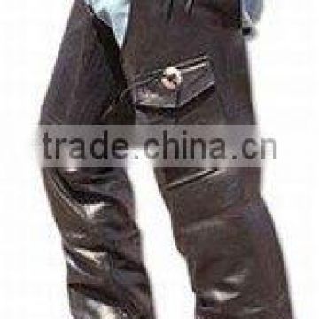 DL-1404 Leather Motorbike Pants