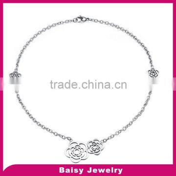 Latest Design China Supply Fashion Stainless Steel Necklace