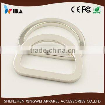 metal zinc alloy D ring for handbag