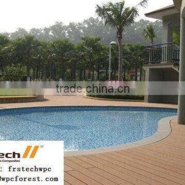 European Style WPC Decking Board / Composite Deck Floor