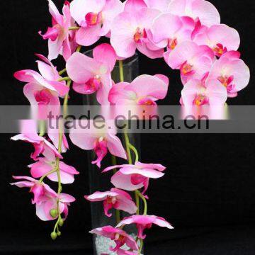 62 inch Large artificial flowers gaint silk phalaenopsis butterfly orchid flower with high quality