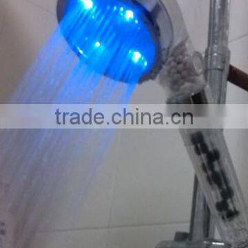 temperature seven color changing control LED hand shower head