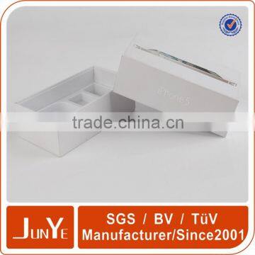 fancy lid and base paper packaging box with paper insert