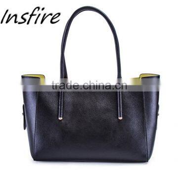 Famous luxury brand new leather handbag shopping tote bag ladies shoulder hand bags for women trend 2016