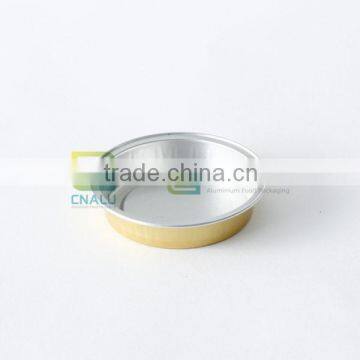 Small Round Sealable Smoothwall Foil Container for Fruit Juice