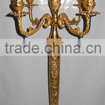 Silver Candelabra Centerpiece photo-3