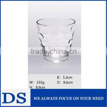 High quality customized glass tumber for promotion