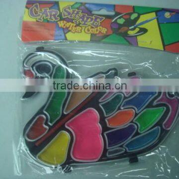 Wholesales Damp-Dry Water Color Paint Set with PP Box Packing, Professional Manufacturer