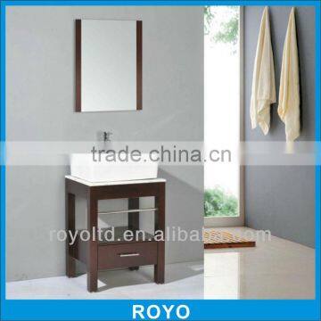 Solid wood or MDF bathroom furniture from China RA002