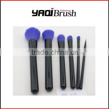 Wholesale makeup brush set 6 piece cosmetic brush