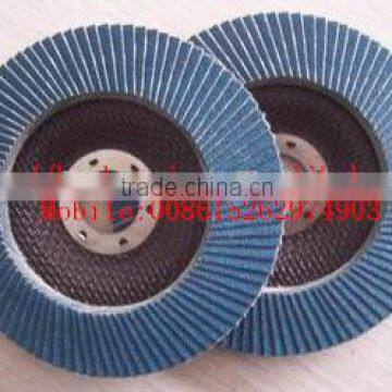 BLUE ZIRCONIUM OXIDE Abrasive Flap Disc With Good Quality