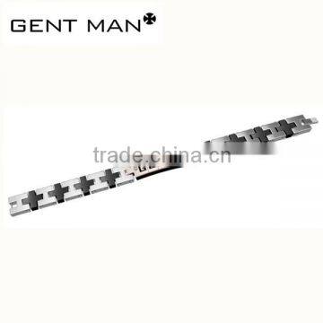 Men Bracelet 316l Stainless Steel Silver Bracelet Hand Chain Titanium bracelet men