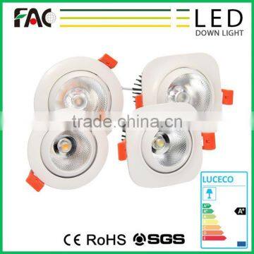 Hottest product in market adjustable cool white recessed cob led downlight